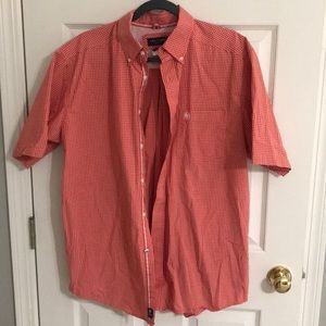 Men’s Ariat button down short sleeve